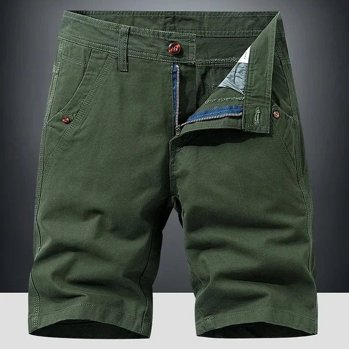 Men's Relaxed Summer Chino Shorts for Ultimate Comfort, view 3 - Elena Harper