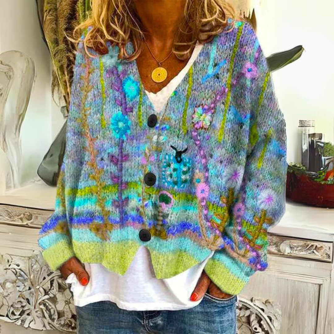 Sarah | Colorful and Comfortable Women's Cardigan