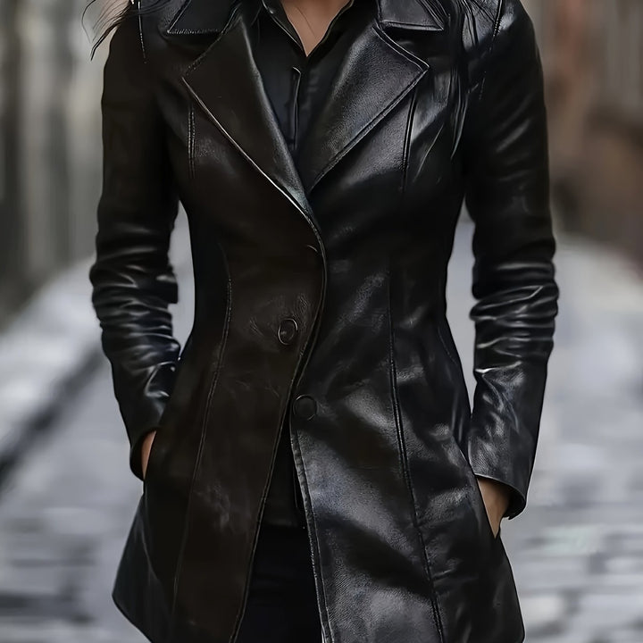 Rosaline Tailored Mid-Length Coat - Elena Harper