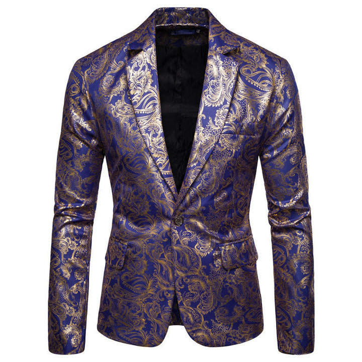 Men's Paisley Print Blazer