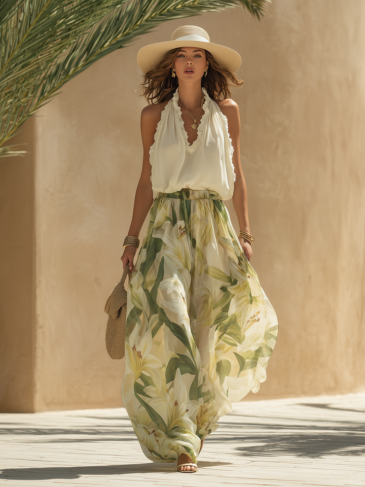 Sena™ | Stylish Floral Maxi Set
