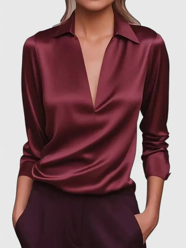 Calvina™  |  Sophisticated Blouse