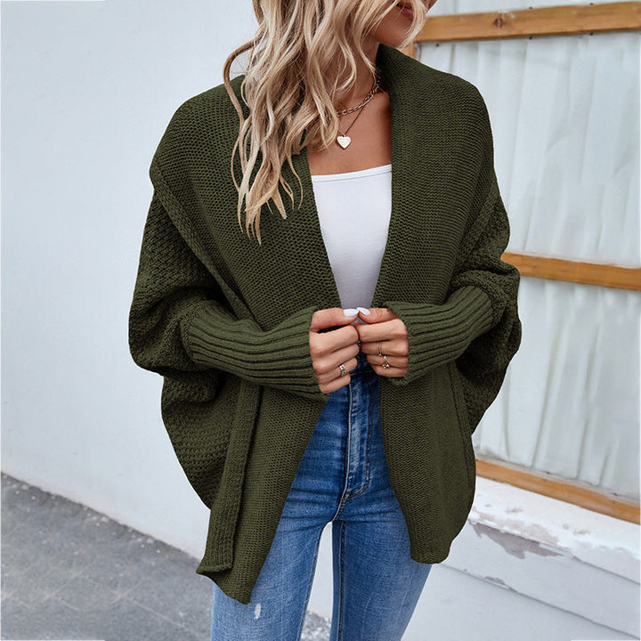 Aurore - Loose Knit Cardigan for Women