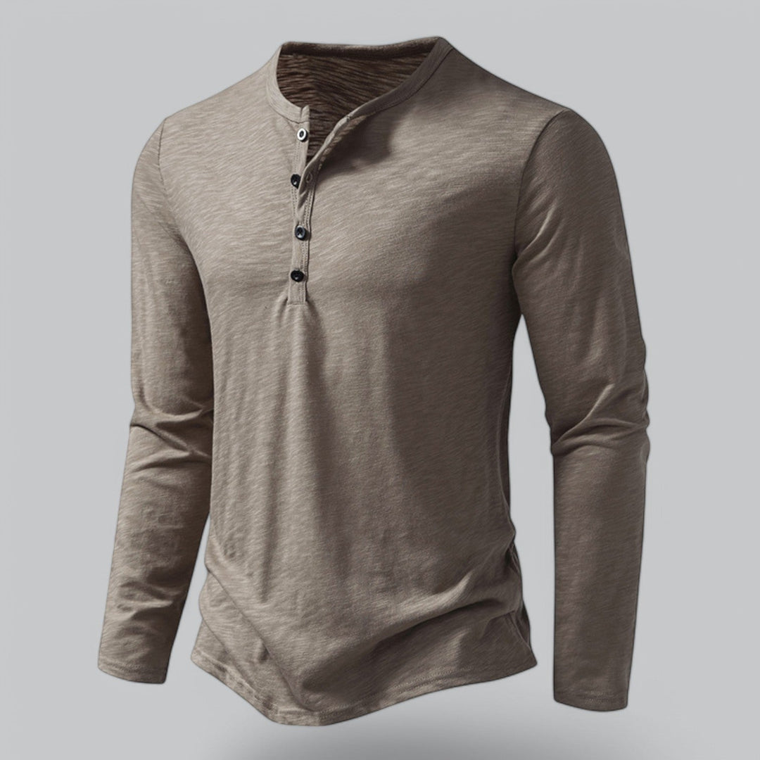 MEN'S HENLEY T-SHIRT