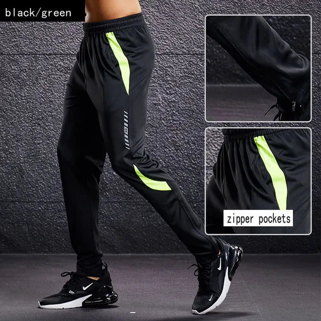 Men's Performance Jogger Pants with Zipper Pockets & Tapered Fit, view 2 - Elena Harper