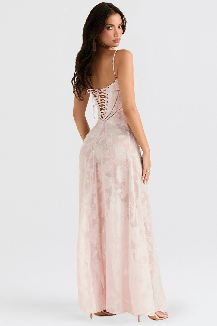 Aleida Elegant Dress, view 3 - Elena Harper