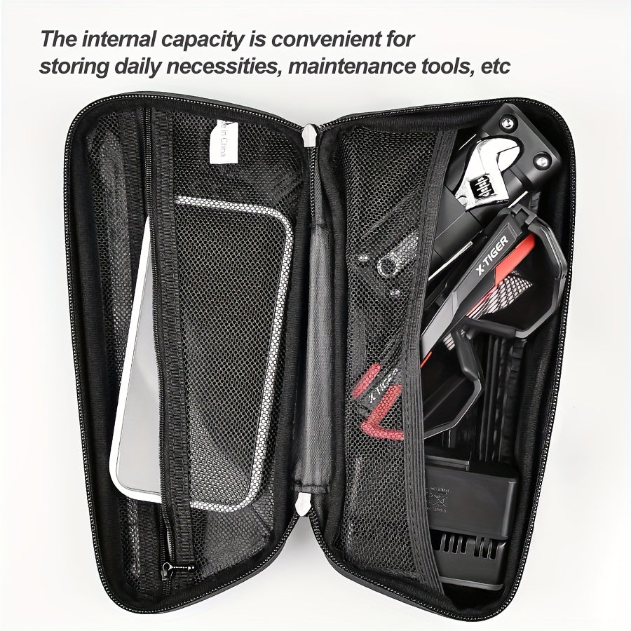 Hard Shell Handlebar Bag Handlebar Bag Large Capacity Hard Shell Handlebar Bag, view 3 - Elena Harper