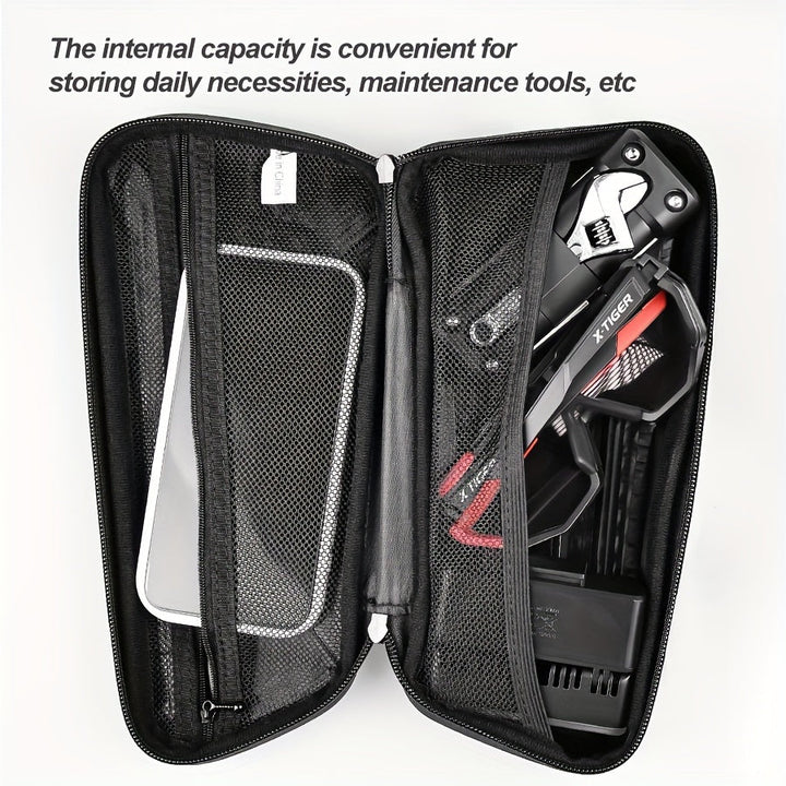 Hard Shell Handlebar Bag Handlebar Bag Large Capacity Hard Shell Handlebar Bag, view 3 - Elena Harper