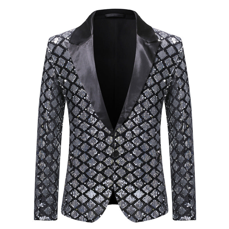 Festive Glitter Blazer for Men