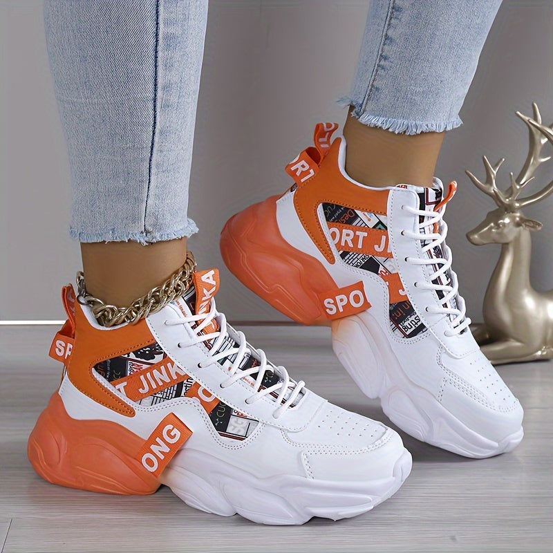 Comfortable, non-slip ankle sneakers with laces EB