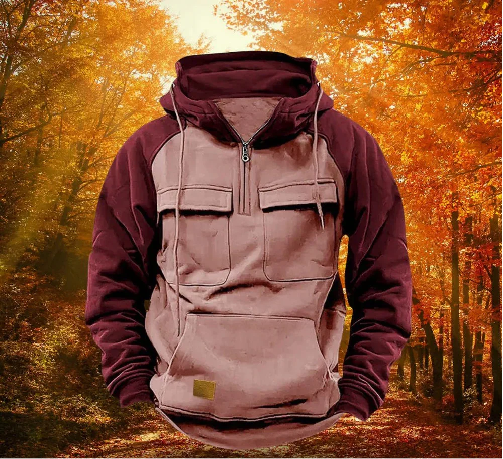 Harrison Men's Workwear Hoodie, view 4 - Elena Harper