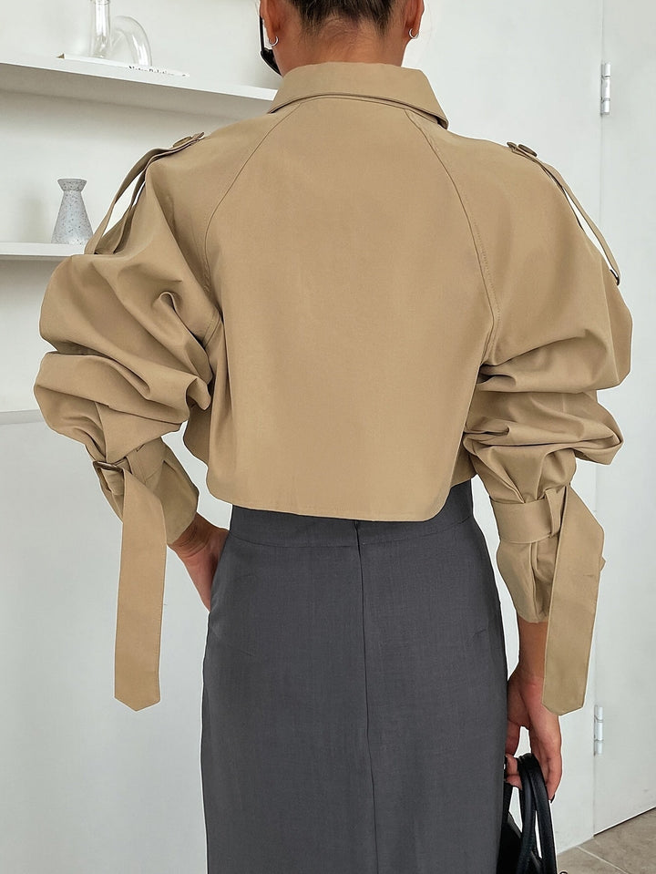 Lisa | Comfortable and Modern Short Trench Coat