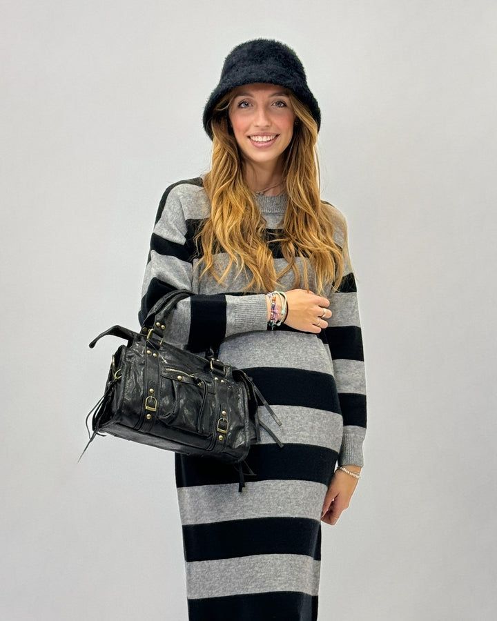Ximena™  |  Striped Long Dress