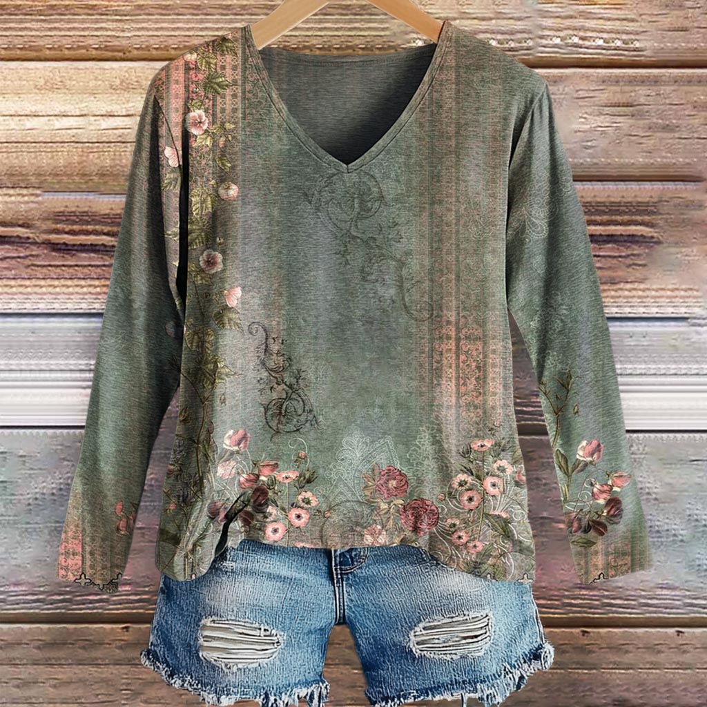 Gracefully Designed T-Shirt - Elena Harper