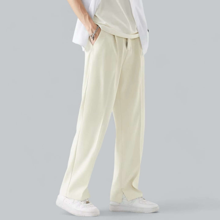 Men's Straight Leg Trousers, view 7 - Elena Harper
