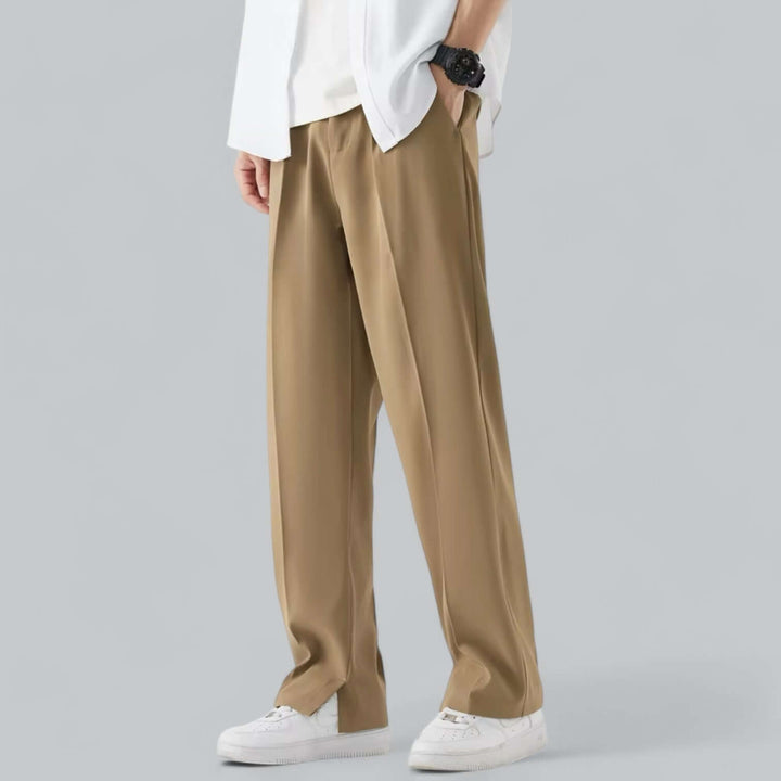 Men's Straight Leg Trousers - Elena Harper