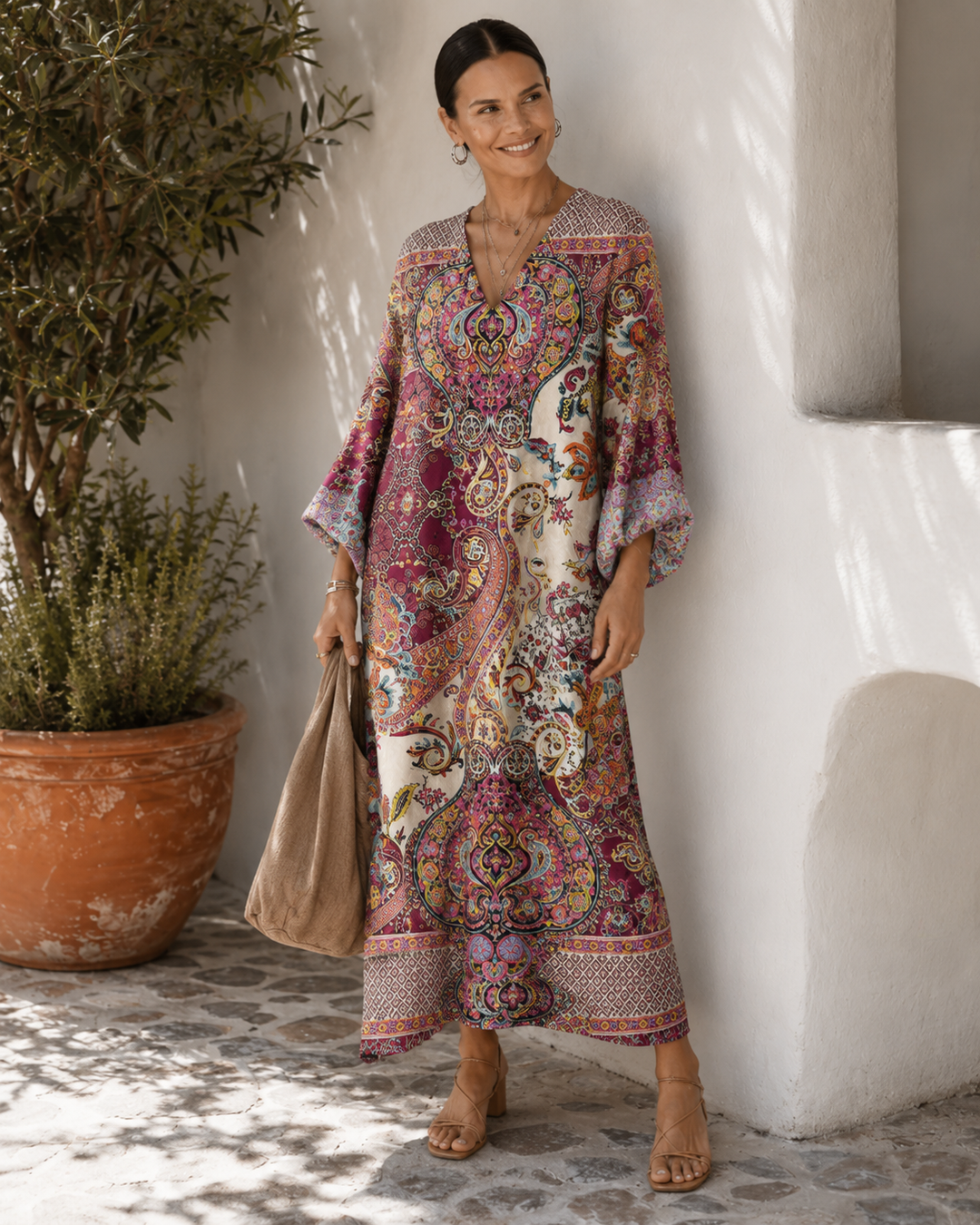 Eloise™ | Relaxed Flowing Midi Dress