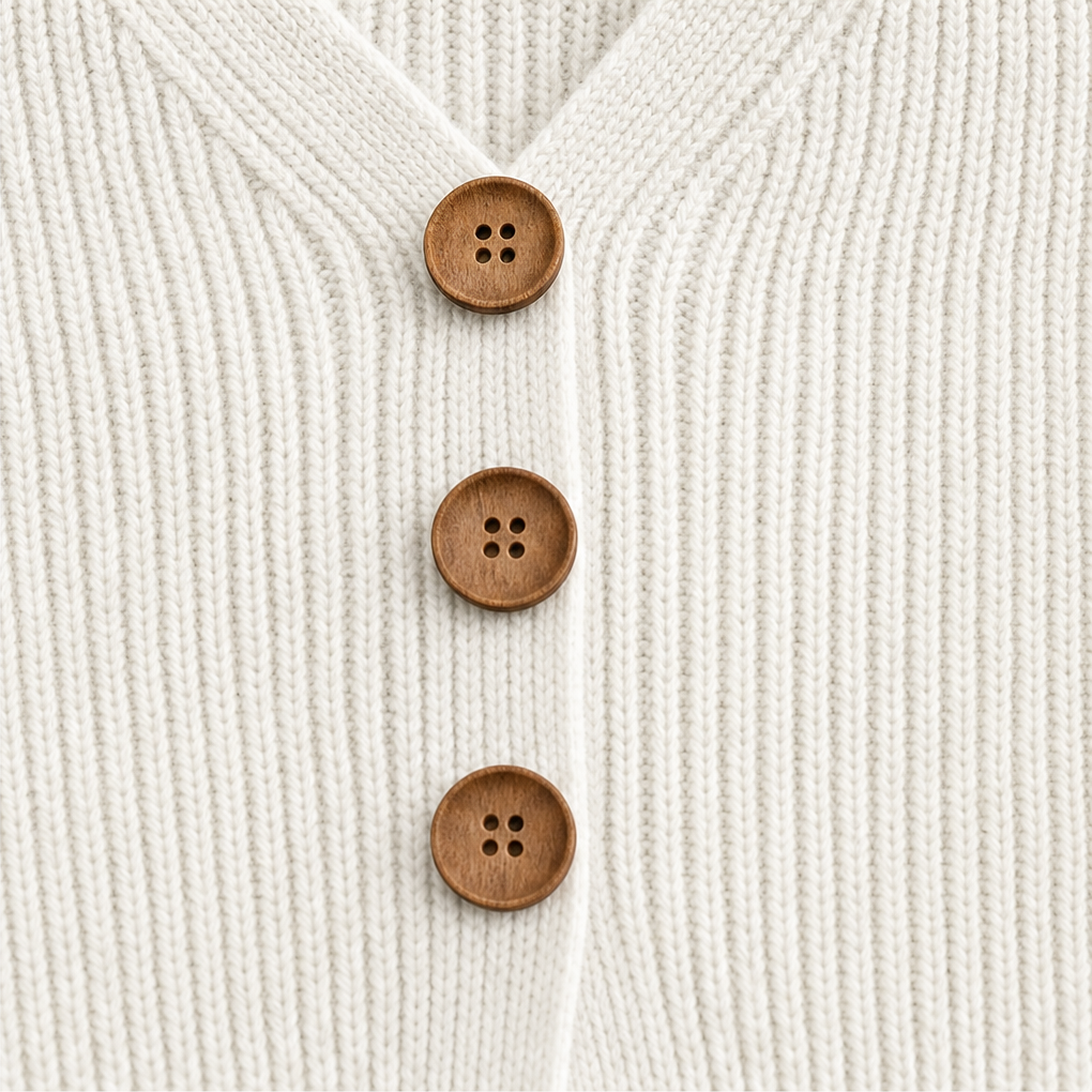 Emily | Elegant and Comfortable Women's Knit Sweater with V-Neck