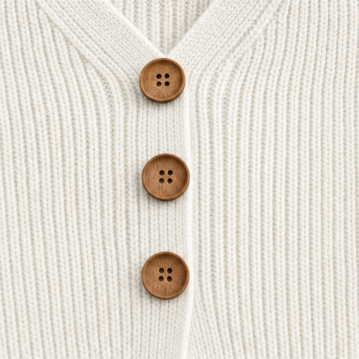 Emily | Elegant and Comfortable Women's Knit Sweater with V-Neck
