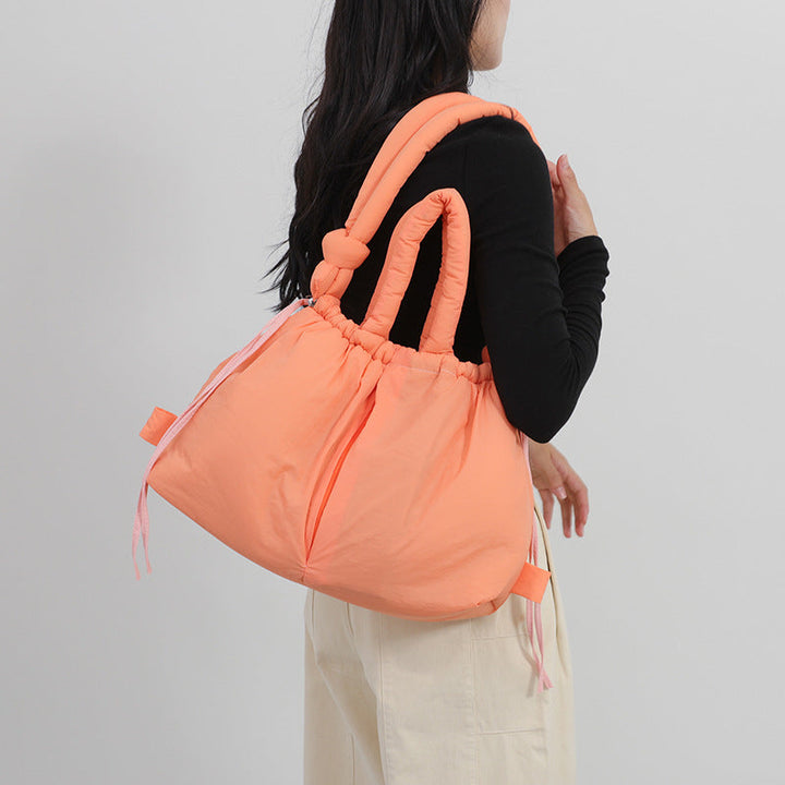 Ladies' Quilted Handbag with Soft Structure and Stylish Look