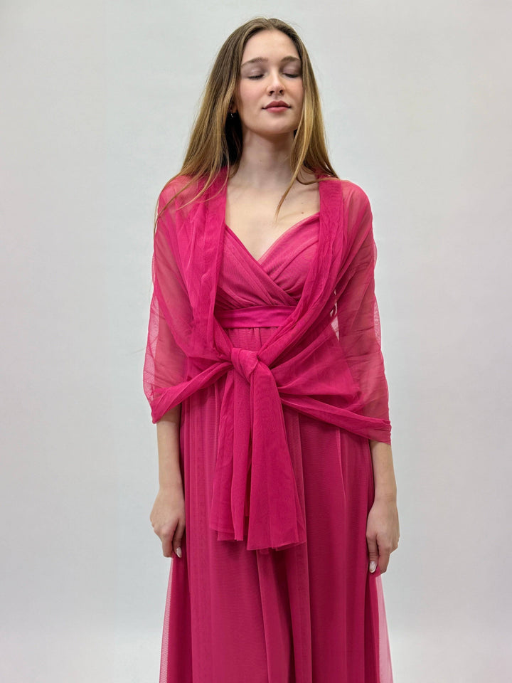 Gisella™ flowing dress by Emma & Rose Cape Town, elegant abiti with soft fabric and graceful design, perfect for special occasions.