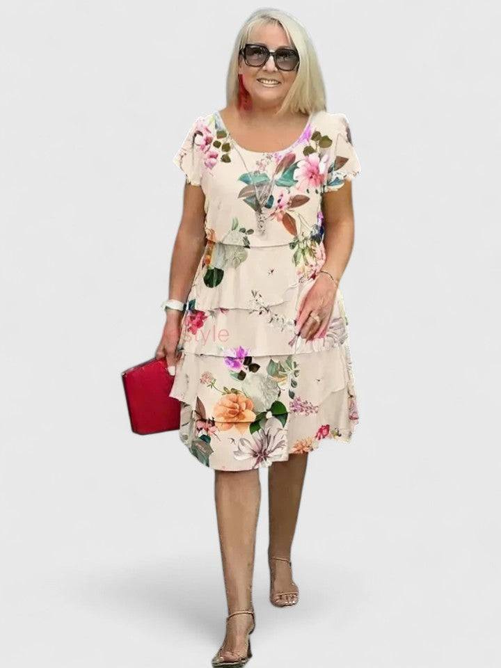 Elegant Angel™ dress by Emma & Rose Cape Town, showcasing a flowing, stylish design with intricate details in soft fabric.