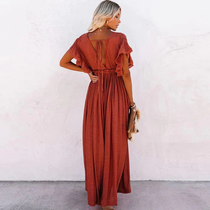 Yolanda | Lightweight and Flowing Long Dress for Women for Summer