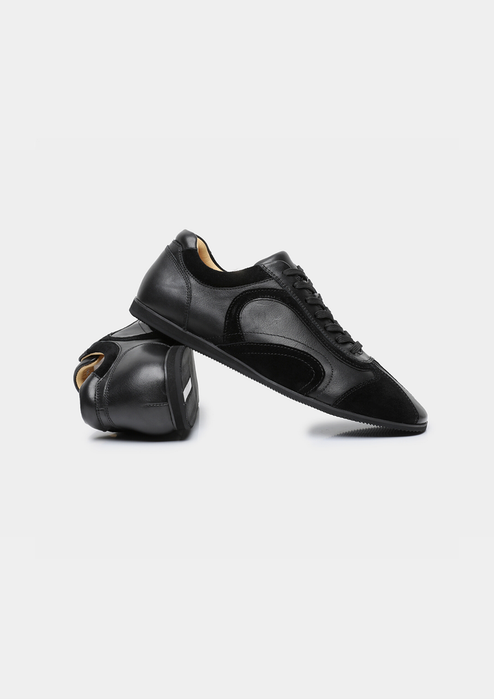 Retro Hybrid Suede Leather Runner