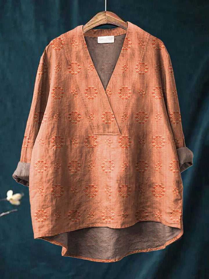 Cara Linen Blouse