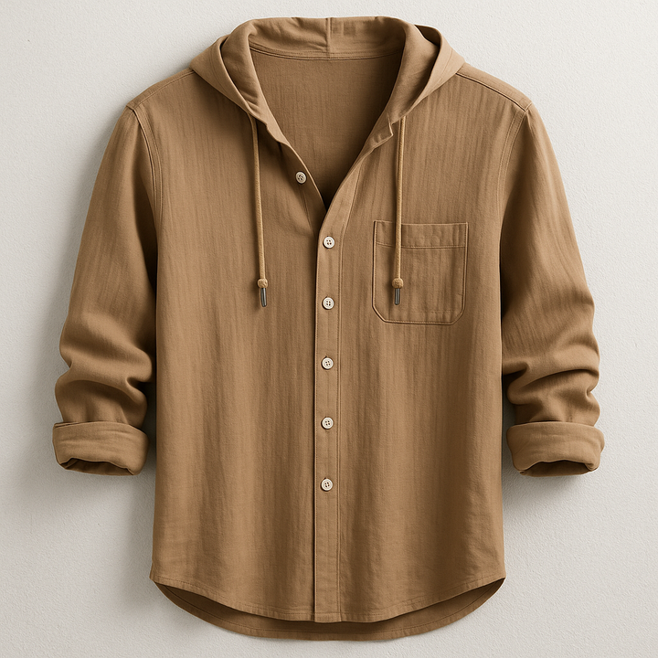 HOODED SHIRT FOR MEN