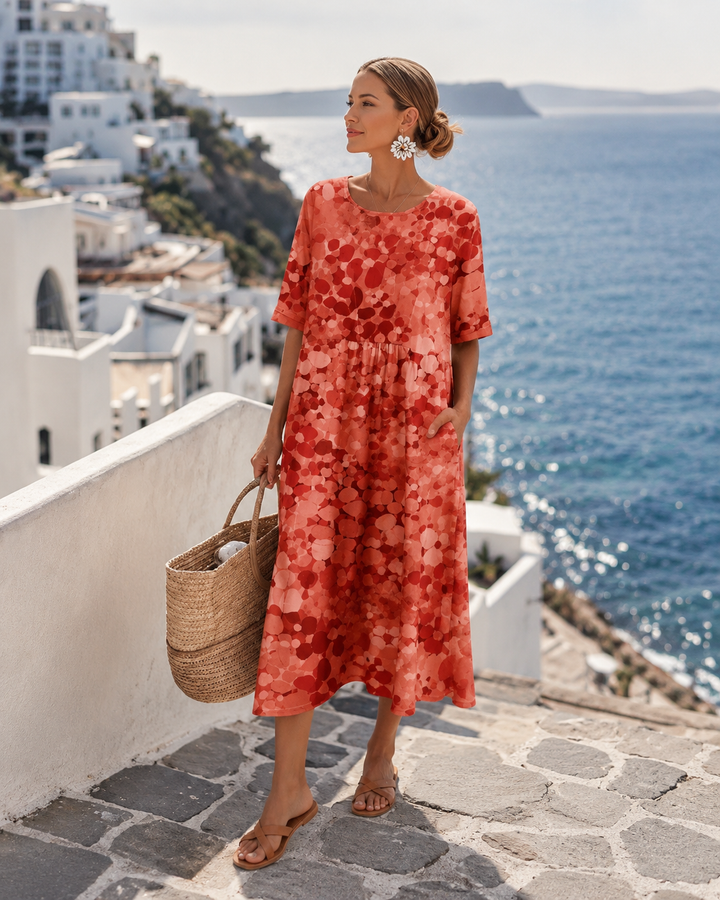 Zara™ | Floral Belly-Hiding Summer Dress
