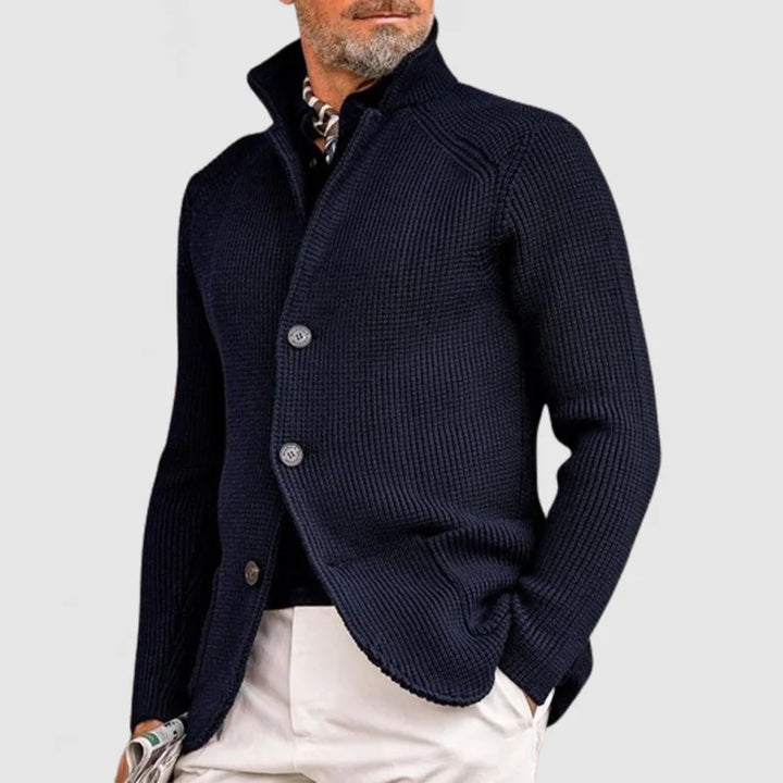 TYLER – CLASSIC BUTTON-UP KNIT CARDIGAN