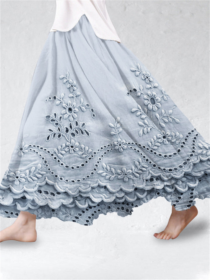 Aurette™ - Boho Printed Skirt