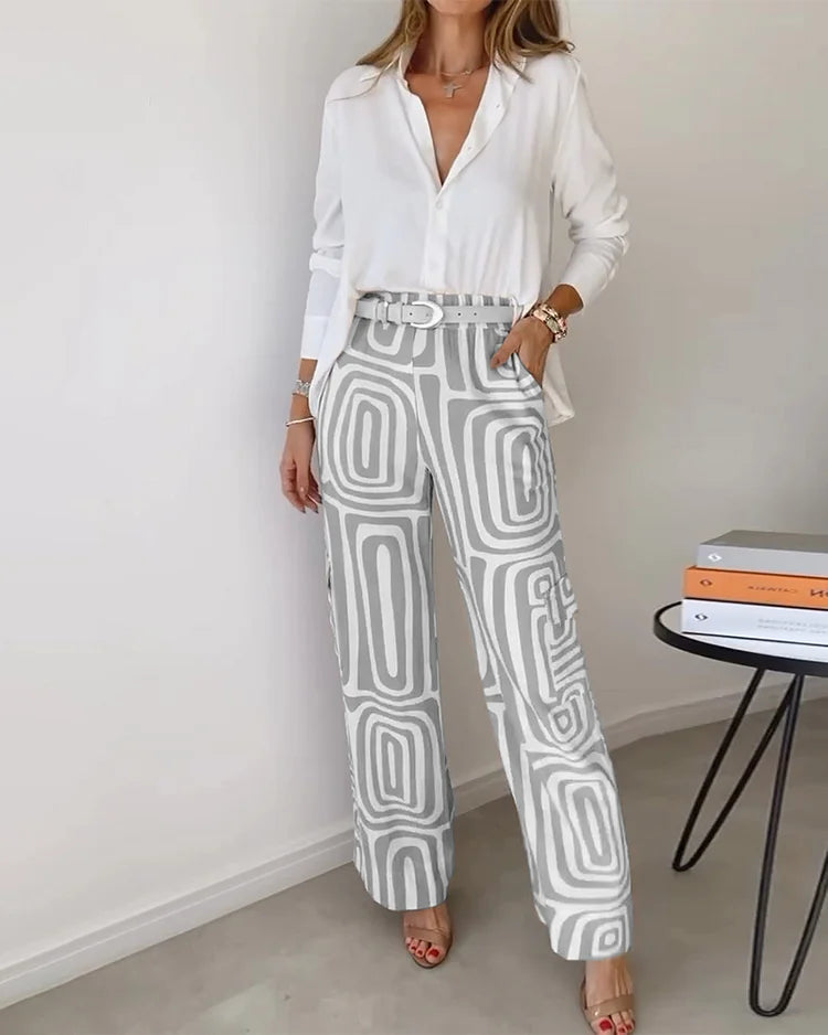 Marisol Stylish Pantaloon Set, view 2 - Elena Harper