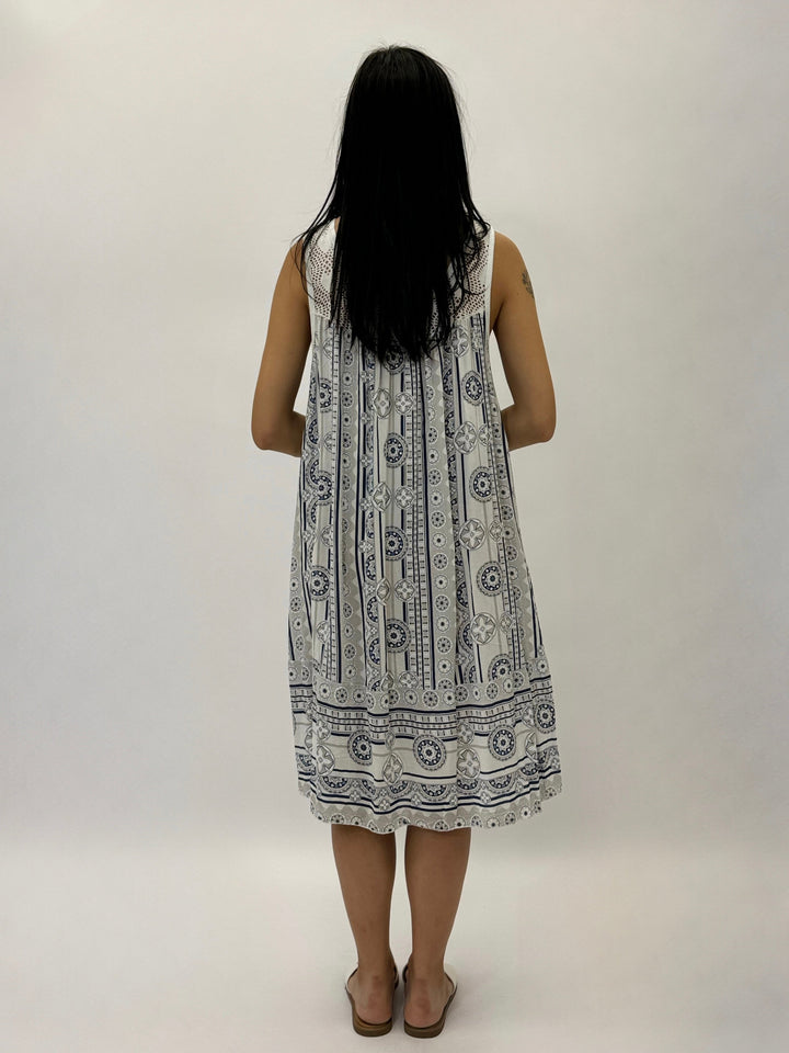 Dominique™  |  Sleeveless Dress soft luxurious fabrics Details