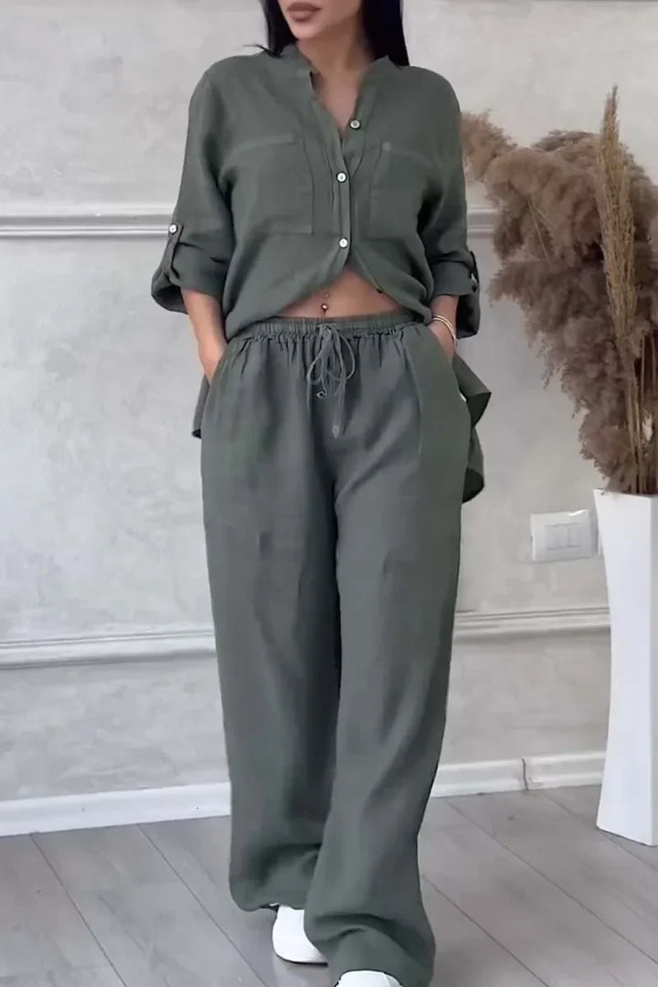 Arielle Breathable Two-Piece Set - Elena Harper