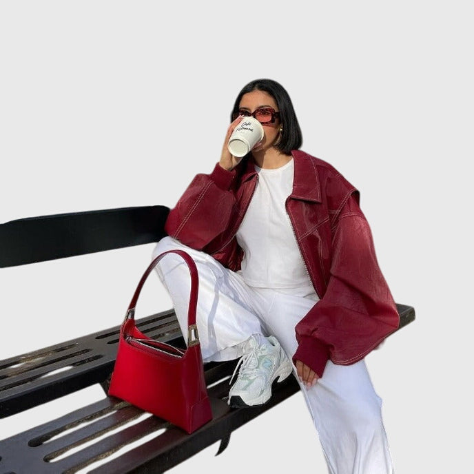 Faye™  |  Oversized soft luxurious fabrics Jacket