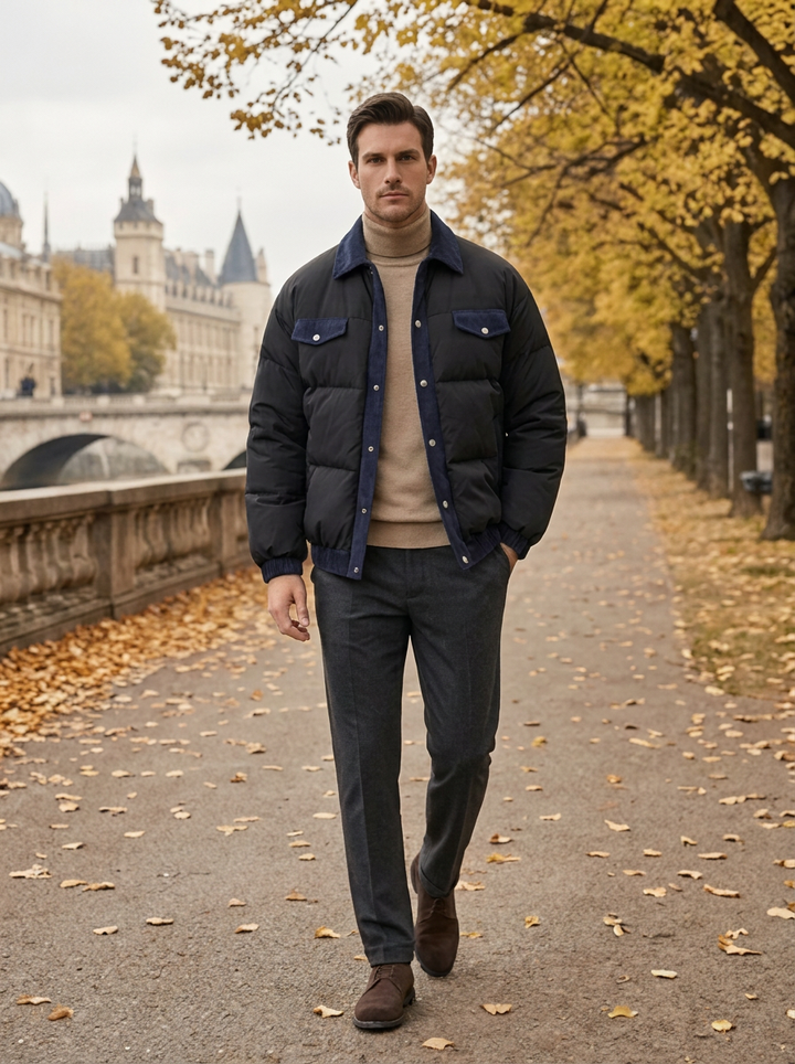 Felix | Casual Padded Down Jacket for Cold Winter Days