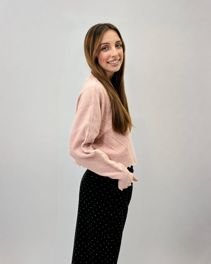Ulrike™  |  Crop Pullover Rips