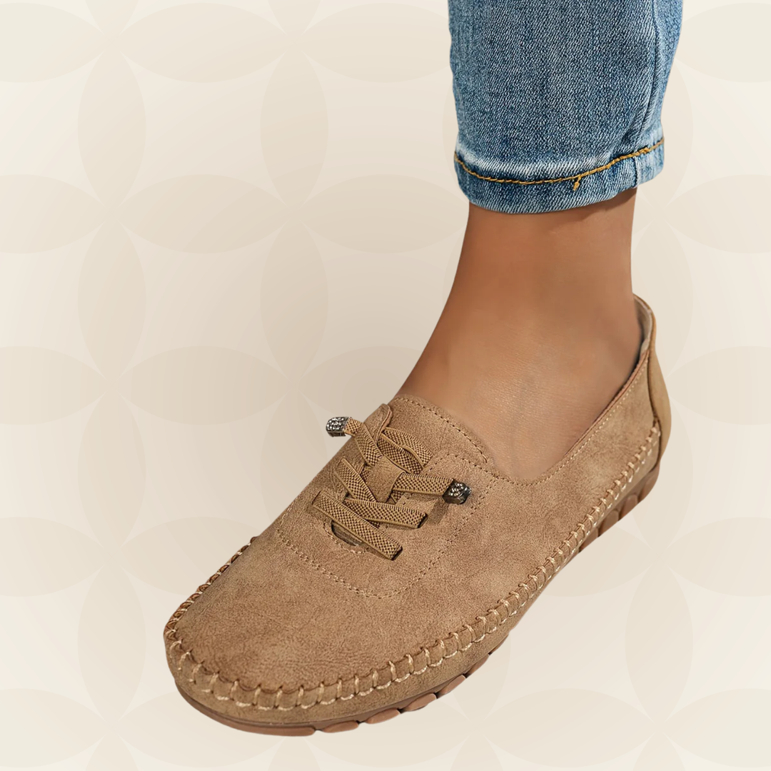 Women's Supportive Loafers for Sensitive Feet - Comfortable and Stable