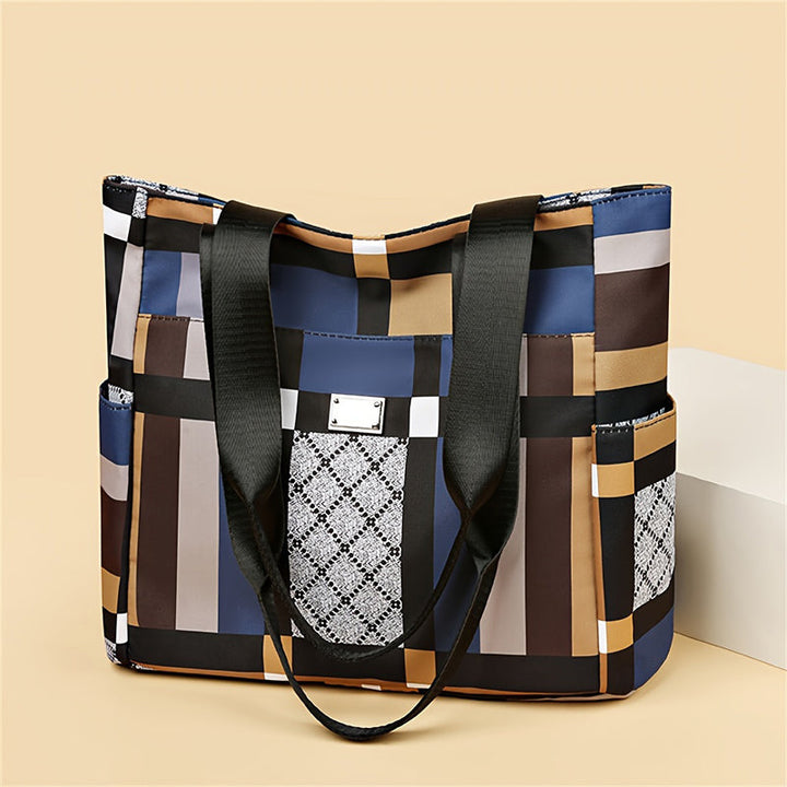 Vintage Checkered Bag