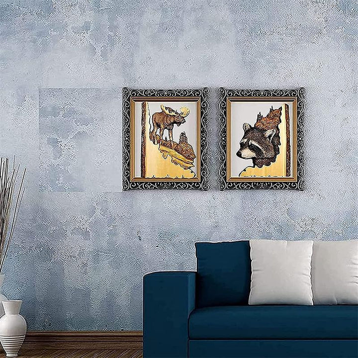 Carved Wooden Wall Decoration in Animal Shapes - Elena Harper