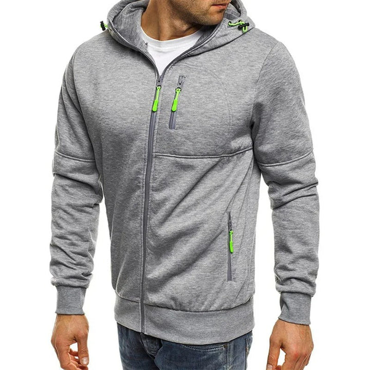 Alexander | Men's Casual Jacket with Hood and Pockets