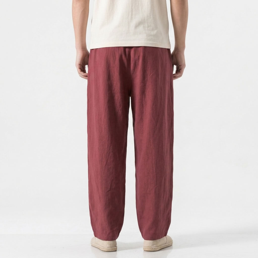 Casual Pants with Adjustable Waist