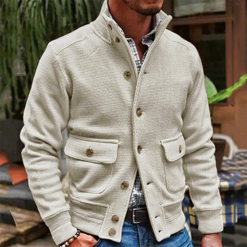 LAURENT MONACO | HIGH COLLAR JACKET FOR MEN