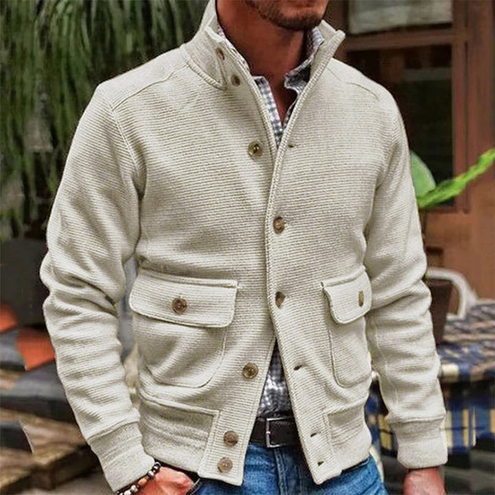 LAURENT MONACO | HIGH COLLAR JACKET FOR MEN