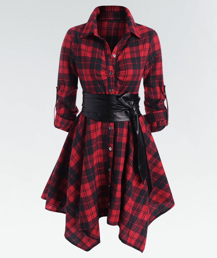 Summer Gingham Dress - Elena Harper