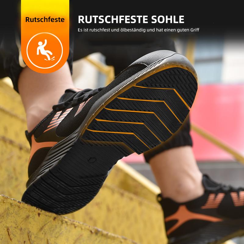 Breathable SRA Non-slip EVA Four Breathable Men's Safety Shoes EB