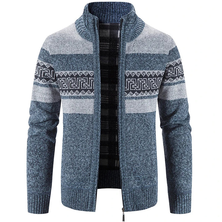 Lucas | Modern and Warm Men's Sweater Jacket