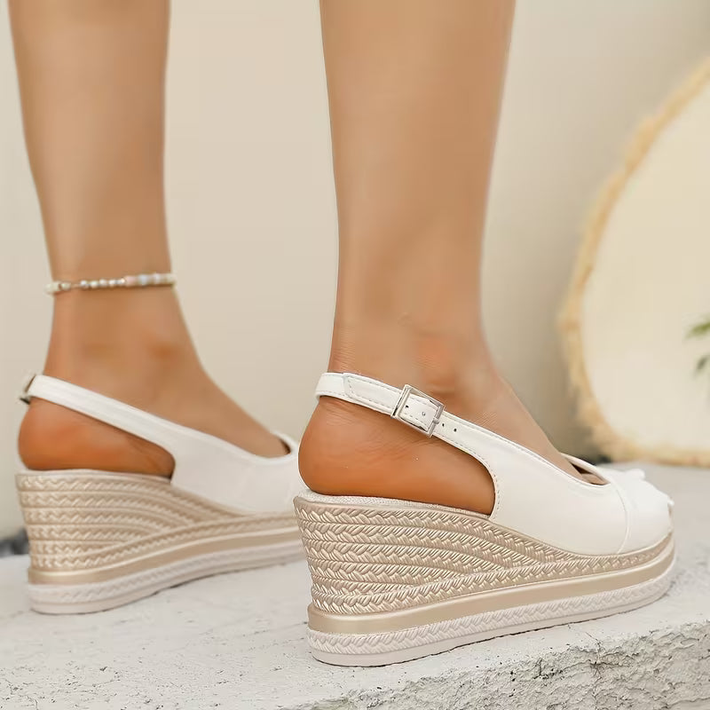 Donna orthopedic sandals by Emma & Rose Cape Town featuring brown leather straps and cushioned footbed for comfort.
